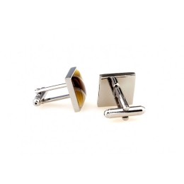 Mansetinööbid - pruun emapärl